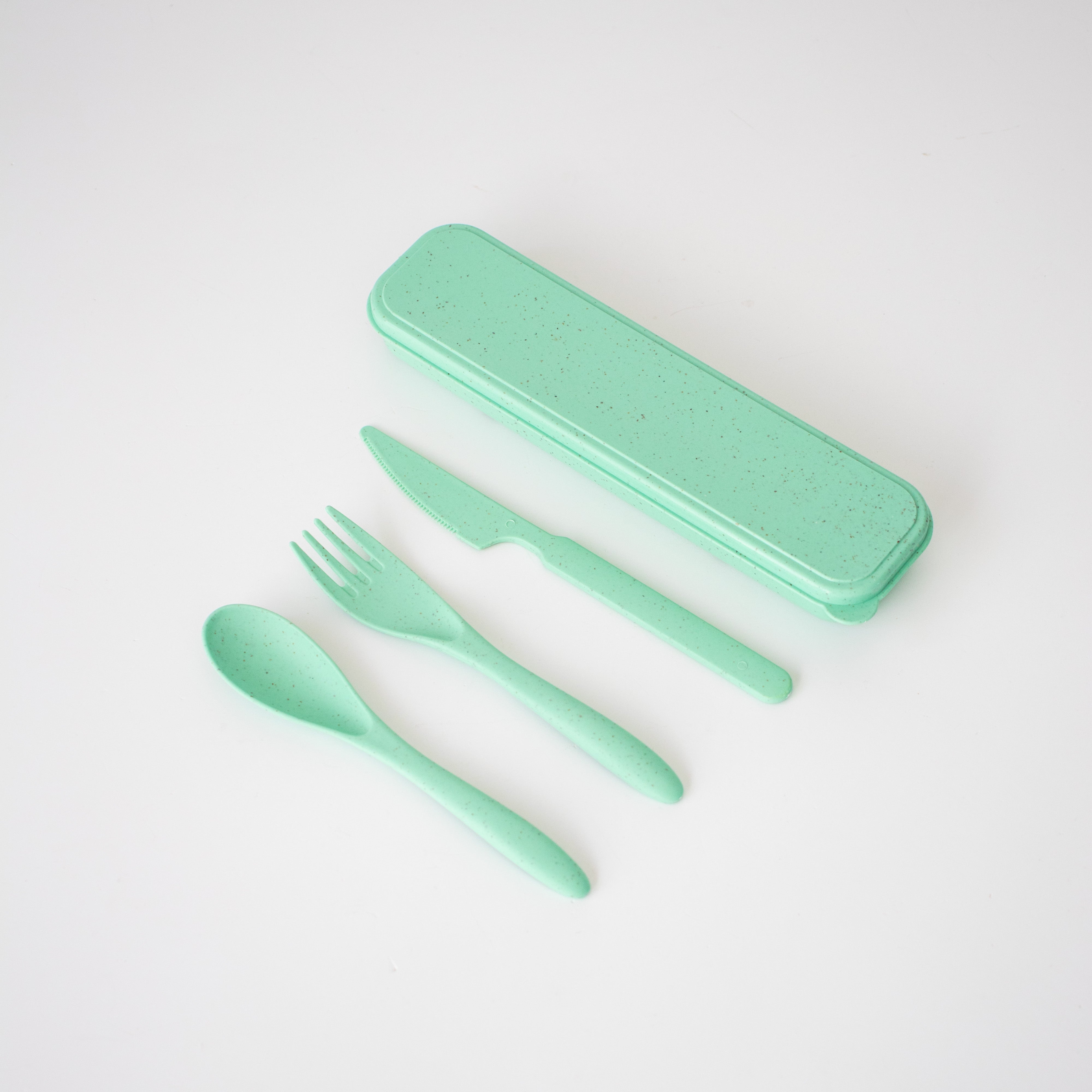 Reusable Wheat Fibre Utensils Set